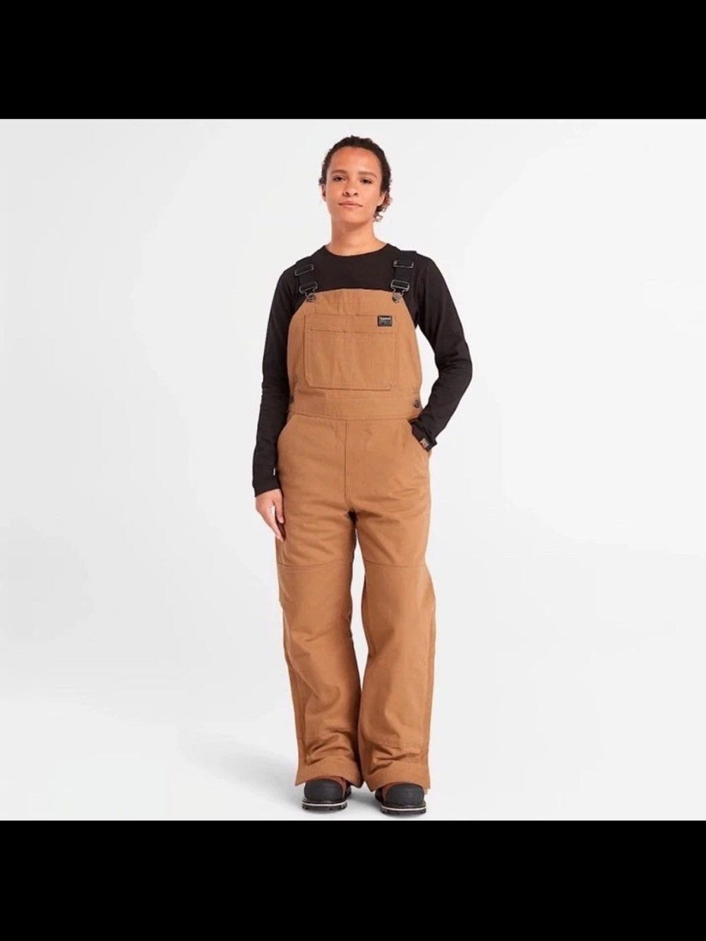 Timberland Gritman PRO Tan Women's Canvas Overalls